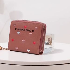 Korean Wallet For Women Heart Fashion Women Ladies Wallet Short Wallet