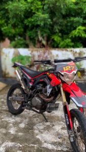 STICKER PREMIUM Setiker Decal CRF 150 L minimalis Fullbody-Dekal CRF 150 L Motor Trail Crf 11