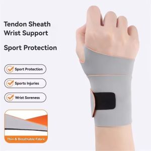 INEOO 1PCS Fitness Ultra-thin Elastic Wristband with Adjustable Breathability Pressure Protection Pain Relief Wrist Bandage