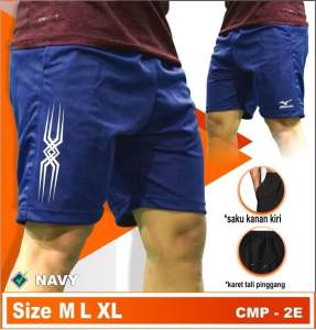 Celana pendek volly kolor olahraga dewasa pria wanita premium M sampai XXL