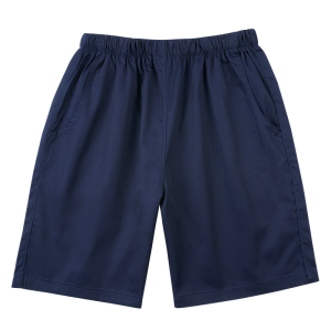 Quần Short Đồng Phục Học Sinh Màu Xanh Lam Quần Dài Năm Điểm Mỏng Mùa Hè Cho Bé Trai Và Bé Gái Quần Áo Trẻ Em