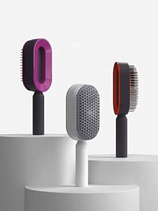 หวีนวดสำหรับนวดหนังศีรษะและผ่อนคลาย หวีนวดหนังศีรษะ 100 ตร ยืดหยุ่น ไม่ไฟฟ้าสถิต ป้องกันการพันกัน ป้องกันการแตกหัก หวีพลาสติก