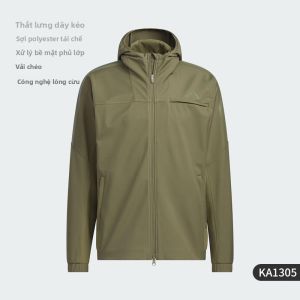 adidas | Áo Khoác Nam Có Mũ Dây Sọc