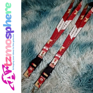 Emilio Aguinaldo College (EAC) High Quality Detachable ID Lanyards/Lace
