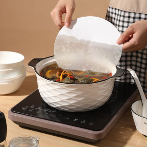 100pcs/pack Thickened Non-Woven Kitchen Oil Absorbing Paper for Frying Baking Barbecue and Cooking Soup