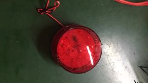 1PCS Security Alarm DC12V Light Strobe Signal Safety Warning Red Flashing LED Light For Walkway Garden Hallway Building