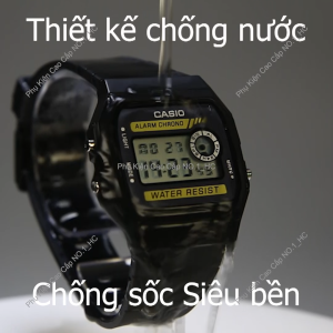 Đồng Hồ Chiến Sĩ F94 Pin Lâu 7 năm Chống Nước Tuyệt Đối Chuông To Đèn Sáng Made In Thailand C1