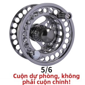 Máy Câu Cá Goture Fly Fishing Reel Nhẹ Chế Tạo Bằng Máy CNC 2+1BB Lực Kéo Tối Đa 8kg Trục Lớn Có Thể Điều Chỉnh Thuận/trái Kèm Cuộn Dây Dự Phòng