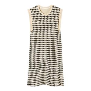 MiiOW | Pure Cotton Womens Summer Sleepwear Vest Style Home Clothes With Chest Pad Korean Style Casual Long Skirt Nightgown