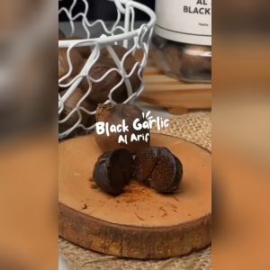 Black Garlic Bawang Hitam Tunggal Alarif Black Garlic 100g dan 200g