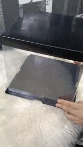 Cake Box Kotak Kue Mika Transparan Dus Hantaran - Tutup Hologram 30x30