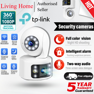 📸Full color night vision📸CCTV wireless camera Bluetooth surveillance camera three screen two-way voice waterproof camera automatic alarm WIFI surveillance camera HD waterproof two-way audio 360° IP camera monitor監控器