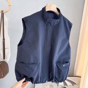 LIYANGANG | Autumn Korean Style Loose Sleeveless Layering Vest