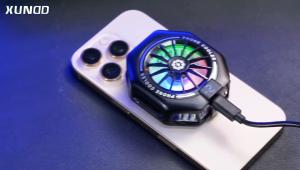 Xundd Magnetic with Back Clip Radiator Phone Cooler Fan For Gaming Universal