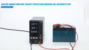 【24-hour delivery】KUAIQU Laboratory Power Supply 30V 60V 120V 300W Encoder 4 Digits Adjustable Stabilized Power Supply for Battery Charging 6V~48V Output Switch Charge Detection