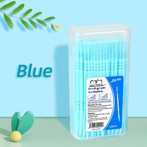 Portable Ultra-fine Toothpicks Disposable Family Box Double-head High-end Personalized Creative Fruit Sticks Health Tools