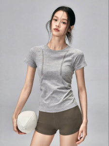 FITNESSGIRL | Quick Dry Slim Elastic Sport T-shirt