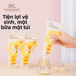 YeeHoO KIDS | Antibacterial Baby Food Storage Bags Portable One-time Use