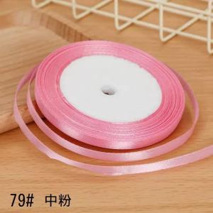 Wedding Celebration Red Ribbon with Lucky Characters Bridesmaid Gift Packaging Ties Matrimonial Celebration Supplies