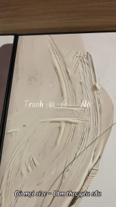 [Mẫu mới] Tranh đơn giản trừu tượng trang trí phòng live stream phòng khách vải canvas đã có khung tặng đinh treo