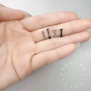 Stainless steel lip nails Flat bottom earrings Threaded lip nails Long stem lip nails Ball ear nails lip ring