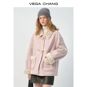 VEGA CHANG | Áo Khoác Lông Ngắn Thời Trang Thu Đông