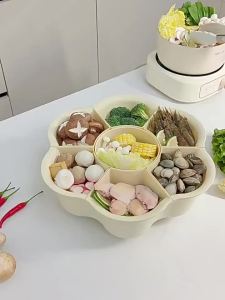 7-section Rotatable Platter