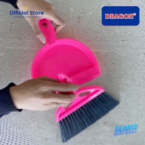 DRAGON Sapu Pengki Milano 165 Cm Pembersih Lantai Dust Remover Serbaguna SP155 Warna Random