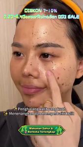 GMEELAN BPOM Exfoliating Whitening Gel | GMEELAN Gluta Whitening Lazy Cream | Gmeelan Sunsreen Body Lotion Niacinamida Whitening Serum Cream