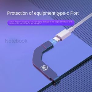 Universal Type-C Connector Converter Charging Port Adapter Fast Charging Does Not Affect Playing Game For Type-C Enabled Phone