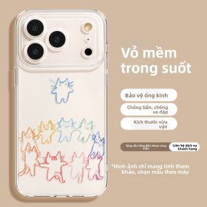 YOUSIDUN |  phù hợp với dòng ốp điện thoại di động Apple 18promax iphone18pro dễ thương 1617 trong suốt pro trọn gói 14 bảo vệ chống rơi tối đa 15 bộ 16pro mềm 17promax