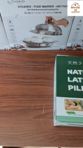 Gối cao su non TEWA Japan – êm ái chống đau cổ vai gáy thoáng khí bảo vệ giấc ngủ trọn vẹn.