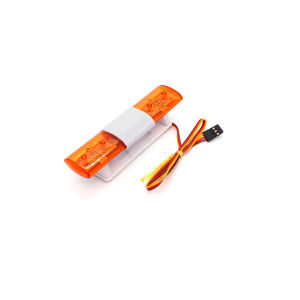 LED Rotating Flashing Police Lights Engineering Lamp CH3 Mode for 1:8 1:10 Tamiya SCX10 D90 Traxxas RC Crawler Car Upgrade Parts