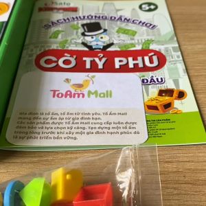 Cờ Tỷ Phú 2 - Kích Thước Lớn 42 cm x 42 cm - Thẻ Bài Xúc Xắc Toys