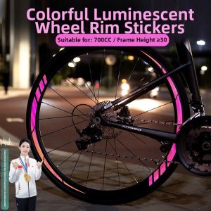 Night Reflective Waterproof Bicycle Rim Sticker