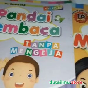 METODE SUPER CEPAT Pandai Membaca Tanpa Mengeja | Pra TK - TK dan SD | Pustaka Anak Bangsa