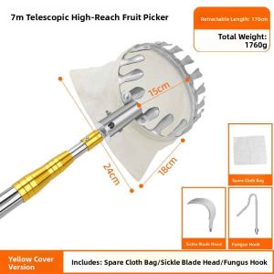 MONLEYTA | Fruit Picking Tool Extendable Pole