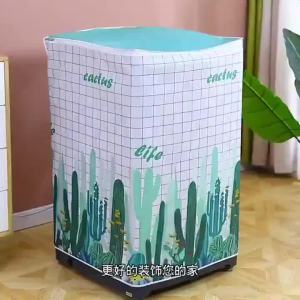 Astrae Washing Machine Cover Open Zippered Thickened Washing Machine Cover Waterproof Dustproof Top