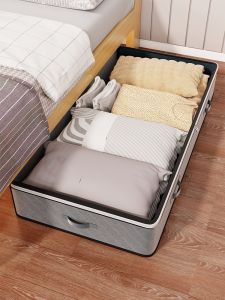 WUBUWEI | Bed Under Storage Box with Wheels and Lid