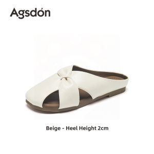 Agsdon | Ballet Flats Slip-on Sandals Summer