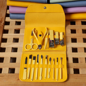 Bộ Dụng Cụ Chăm Sóc Móng Tay Đa Năng Cao Cấp 16 Món Bộ Dụng Cụ Vệ Sinh Cá Nhân Có Thể Lưu Trữ Được Cho Cả Nam Và Nữ