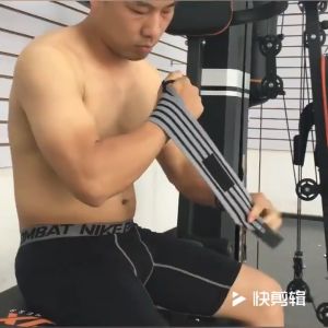 Sport Elastic Bandage Nylon Wrist Support Bracer Wristband Adjustable Portable Brace Support for Out