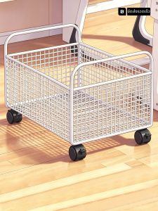 WUBUWEI | Movable Desk Organizer Storage Rack With Wheels