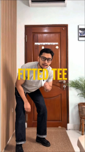 KOZE Fitted Tee White - Kaos Fitted Putih