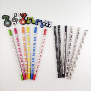 12 Piece HB Pencils Musical Piano Notes Student Credit Gifts Learning Supplies Childrens Prize Korean Style Graphite Pencils