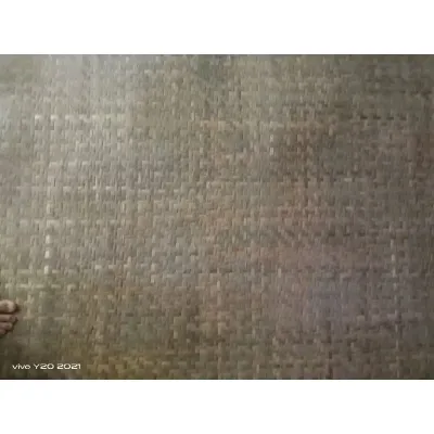 anyaman kulit bambu lembaran 2x3 meter polos untuk plafon dinding gazebo