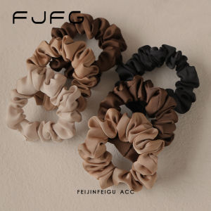 Elegant Pure Color Hair Ties for Women High Elasticity Simple Hair Bands Original Design Fresh out New Fashion Accessories