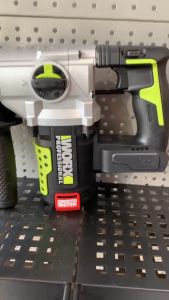 Máy khoan đục bê tông cầm tay Worx WU389.9 pin sạc 20V có tay cầm chống rung