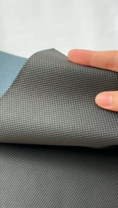 Kulit Motif Kopi Biru Hitam Ukuran 46 x 90 cm Jok Motor Lembaran Tebal Premium Sarung Supplier Utama