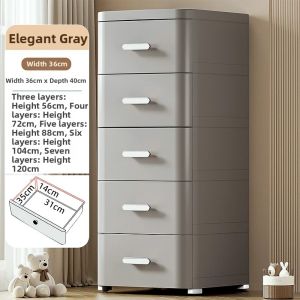 JILI | Pull-Drawer Storage Cabinet Japanese Bedroom Bedside Table